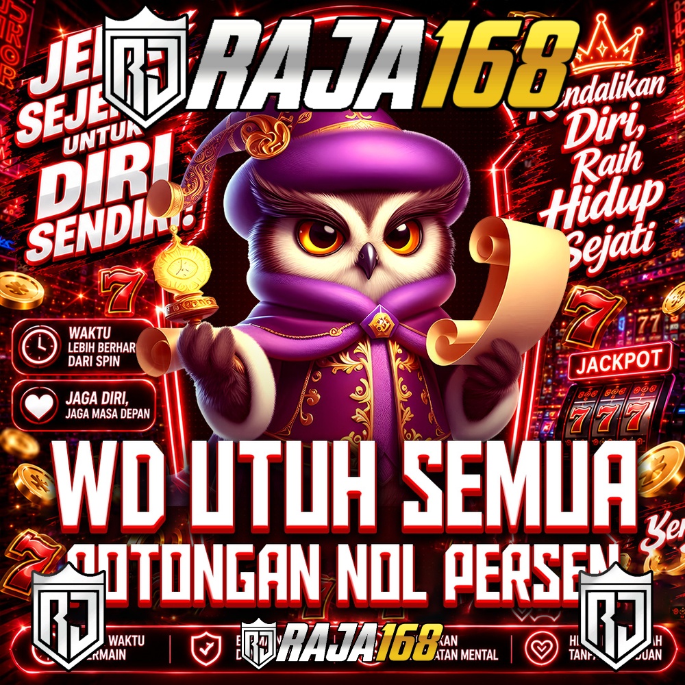 banner RAJA168 X Just Recruit LTD: Tren Baru Dunia Gaming Reward Harian Yang Lebih Besar Di Layar Rumah
